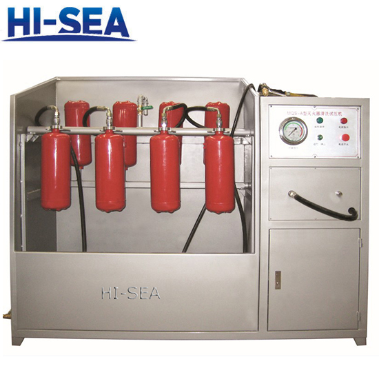 Fire Extinguisher Test Pressure and Cleaning Machine